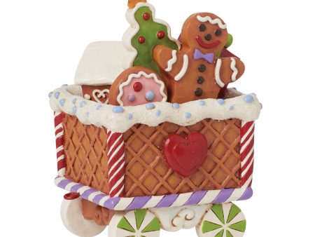 Gingerbread Train Car Figurine For Discount