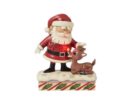 Santa Petting Rudolph Online Sale