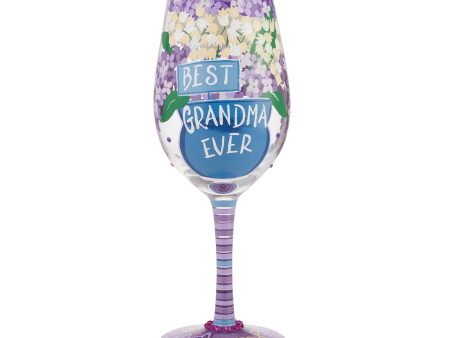 Wine Glass Best Grandma Ever Online