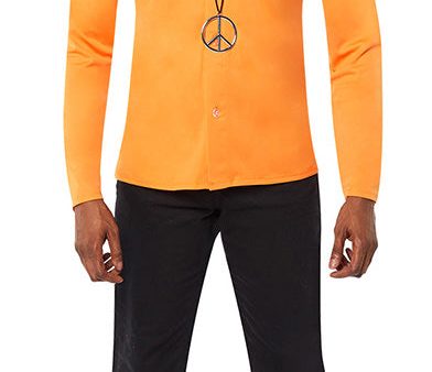 Cool Guy 70er Jahre Hemd orange Online Hot Sale