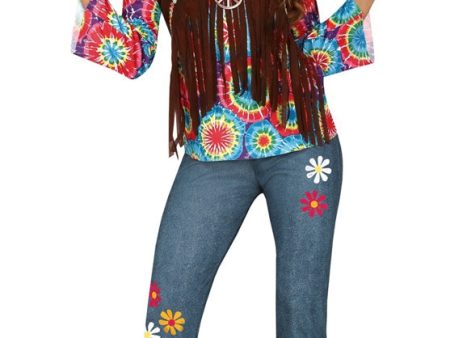 70er Jahre Hippie Damenkostüm Cloe Fashion