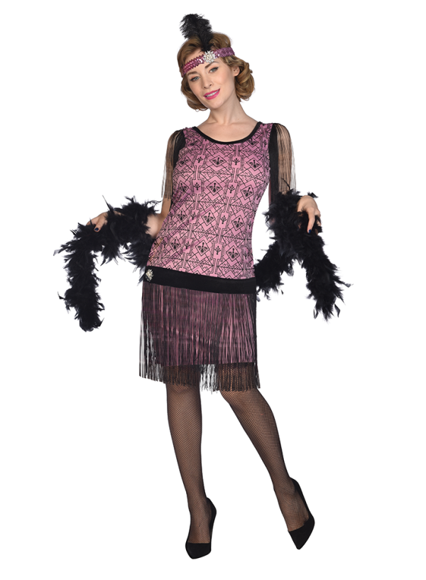 20er Jahre Flapper Kostüm für Damen Online now