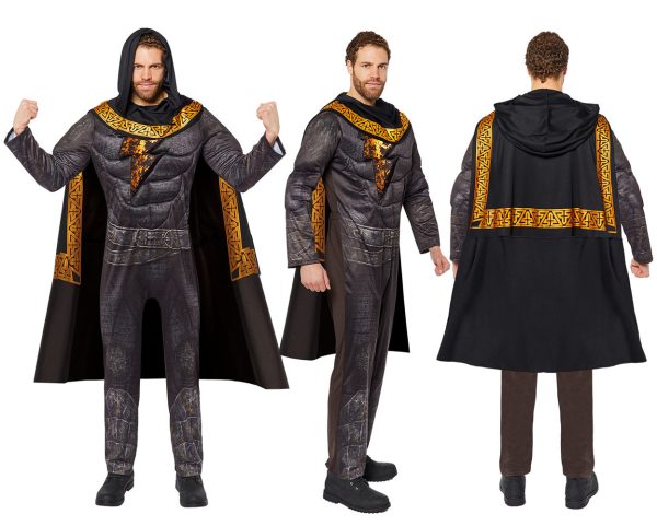 Black Adam Kostüm für Herren on Sale