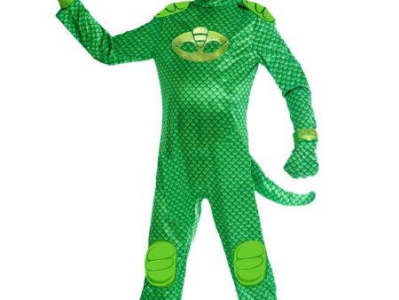 PJ Masks Gekko Kinderkostüm Deluxe Discount