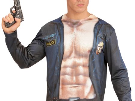 Police 3D Shirt fotorealistisch on Sale