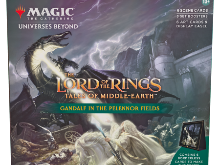 Magic: the Gathering - The Lord of the Rings: Gandalf in the Pelennor Fields Scene Box on Sale