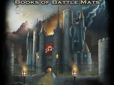 Castles, Crypts and Caverns Books of Battle Mats For Discount