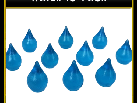 Top Shelf Gamer - Water Drop Token (set of 10) For Discount