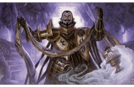 Magic: The Gathering - The Lost Caverns of Ixalan: Clavileño, First of the Blessed Playmat For Sale