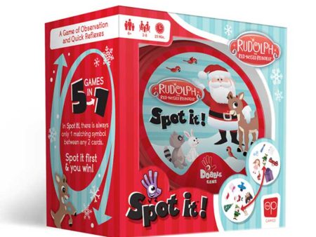 Spot It: Rudolph the Red-Nosed Reindeer Online Sale