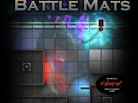 Cyberpunk - Giant Book of CyberPunk Battle Mats - A3 (12x16) Online now