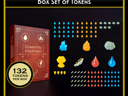 Top Shelf Gamer - Elemental Essentials Token Book (set of 132) Cheap