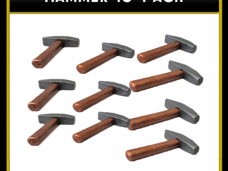 Top Shelf Gamer - Simple Hammer (set of 10) For Sale