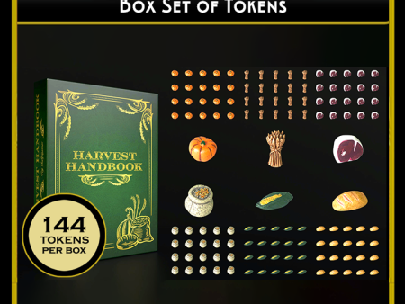 Top Shelf Gamer - Harvest Handbook Token Book (set of 144) Cheap