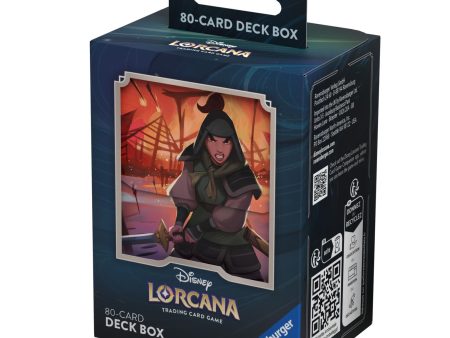 Disney Lorcana: Rise of the Floodborn: Deck Box B (80ct) Supply