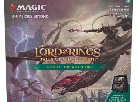 Magic: the Gathering - The Lord of the Rings: Flight of the Witch-King Scene Box Hot on Sale