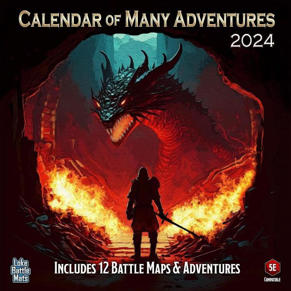 Calendar of Many Adventures 2024 Fashion