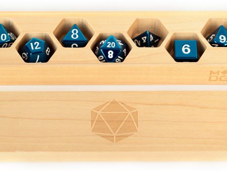 Premium Wood Dice Vault Maple on Sale