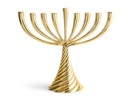 Michael Aram Twist Gold Menorah 144581 For Sale