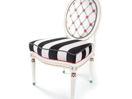 MacKenzie Childs Merrifield Side Chair Hot on Sale