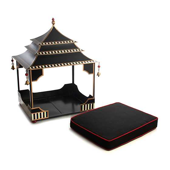 Courtly Check Pagoda Pet Bed Cheap