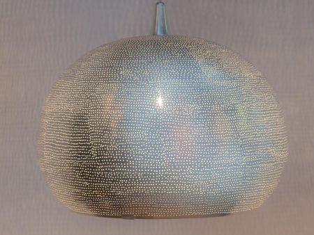 Zenza Loaf Filisky XL Nickel Pendant Light LFFSXLHL Hot on Sale