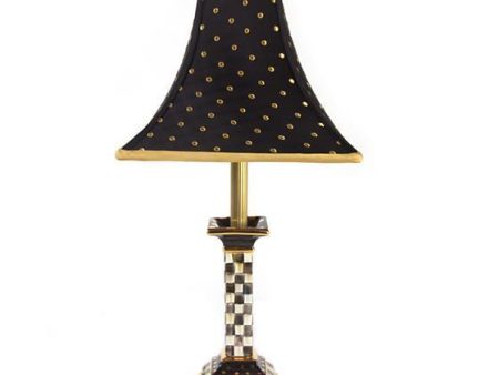 MacKenzie Childs Courtly Check Candlestick Lamp on Sale