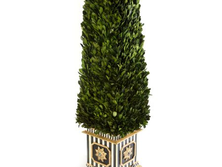 MacKenzie Childs Boxwood Obelisk Medium 34753-3102 Sale