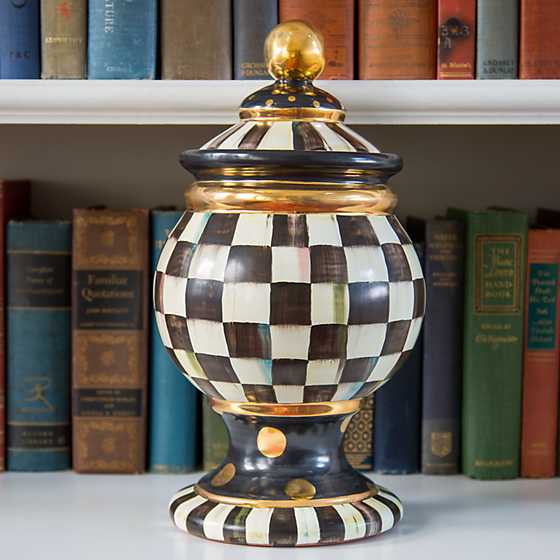 Courtly Check Globe Canister Fashion