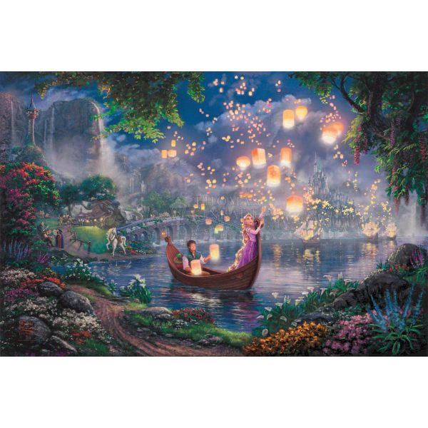 Thomas Kinkade Tangled 28x42 Cheap