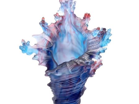 Daum Crystal Large Vase 05717 Hot on Sale