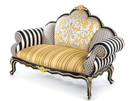 MacKenzie Childs Queen Bee Loveseat Fashion