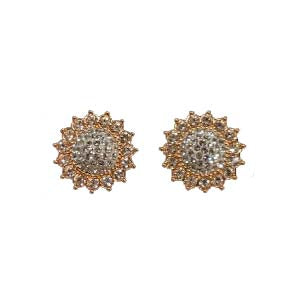 Swarovski Crystal Sun Flower Stud Earrings 5502756 Online Sale