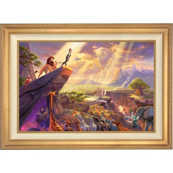 Thomas Kinkade - The Lion King - 28x42 Sale