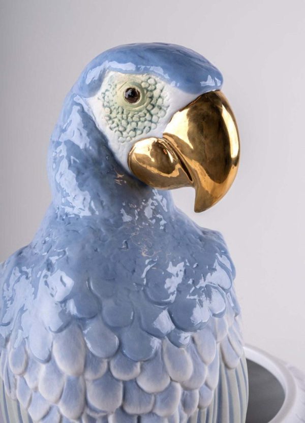 Lladro Macaw Bird Vase 01009540 Cheap