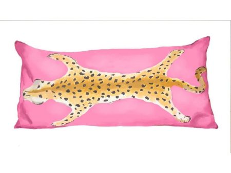 Dana Gibson Leopard Lumbar in Pink Fashion