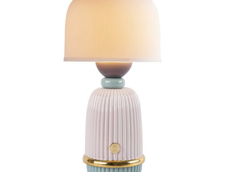 Lladro Kokeshi Lamp Pink 01024146 Online now