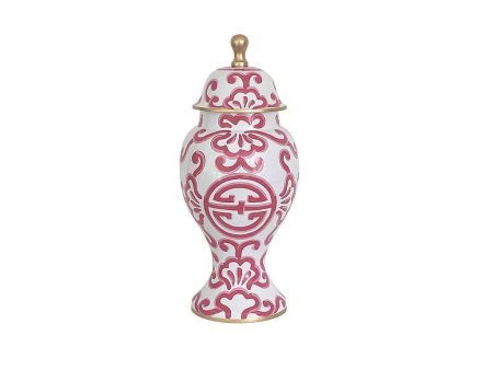 Dana Gibson Large Ginger Jar Pink Sultan Online now