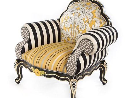 MacKenzie Childs Queen Bee Chair For Sale