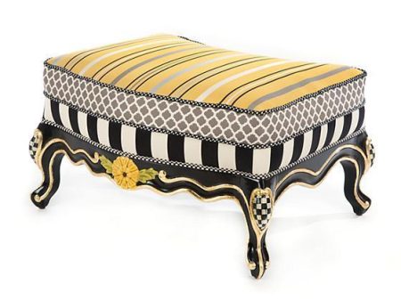 MacKenzie Childs Queen Bee Ottoman Online