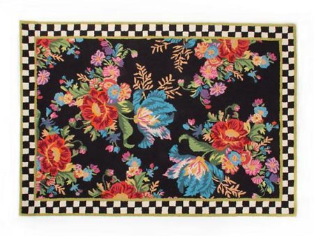 MacKenzie Childs Flower Market Rug 8 x 10 Sale