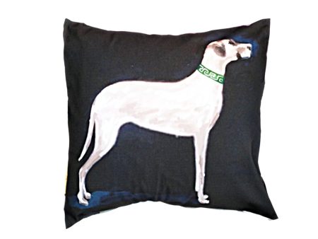 Dana Gibson Great Dane 22  Pillow Sale