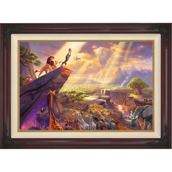 Thomas Kinkade - The Lion King - 28x42 Sale