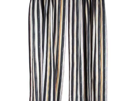 MacKenzie Childs Curtain Panel - Courtly Stripe Online now