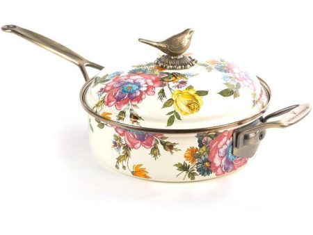 MacKenzie Childs Flower Market 3 Quart Saute Pan on Sale