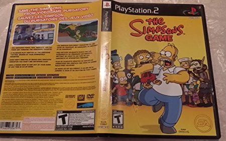 THE SIMPSONS PS2 Fashion